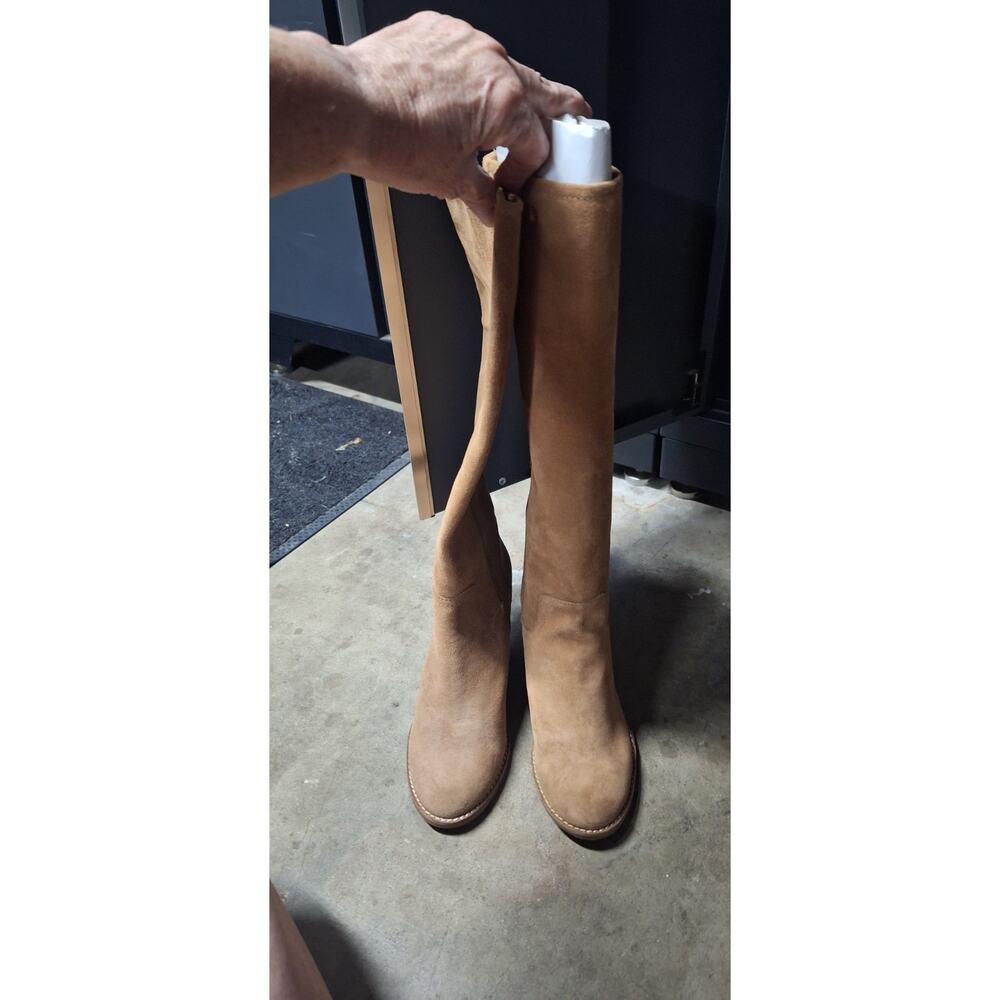 Lucky Brand Women's Brown Leather Boots